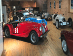 Morgan cars showroom
